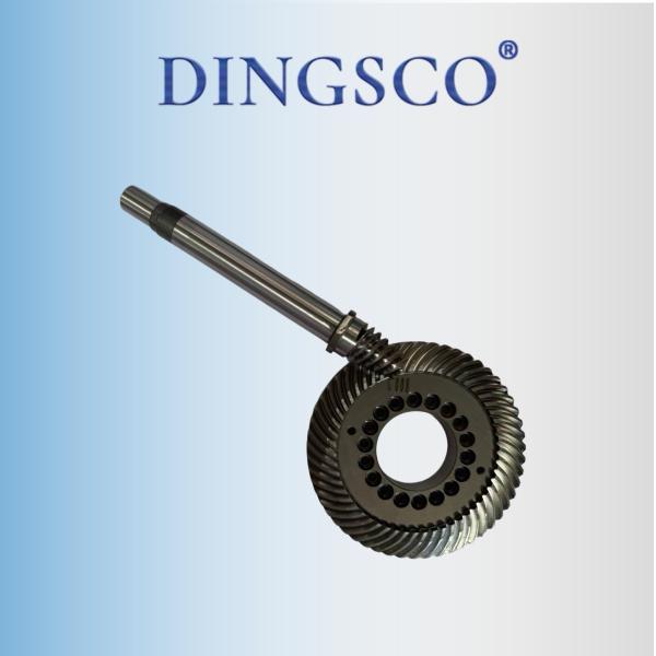 Quasi-Hypoid Gear with Spiral Tooth Meshing for Robotic Joint Reducer Featuring