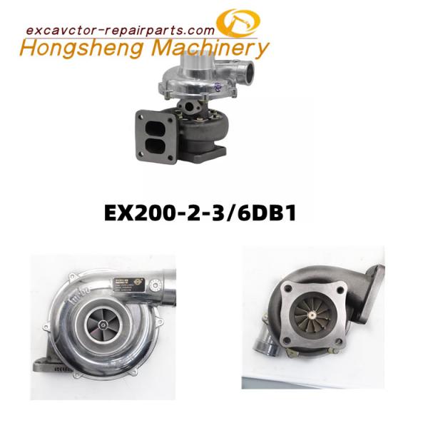 Quality 114400-2720 Excavator Turbocharger For Hitachi EX200-2 EX200-3 6DB1 Engine wholesale