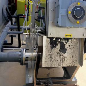 Screw Press Sludge Dewatering Equipment Automatic Volute Dewatering Machine