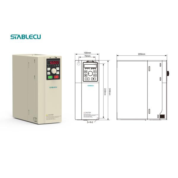 Quality 50HZ 60HZ Vector Frequency Converter 5.5KW 7.5KW 11KW AC Inverter Drives wholesale