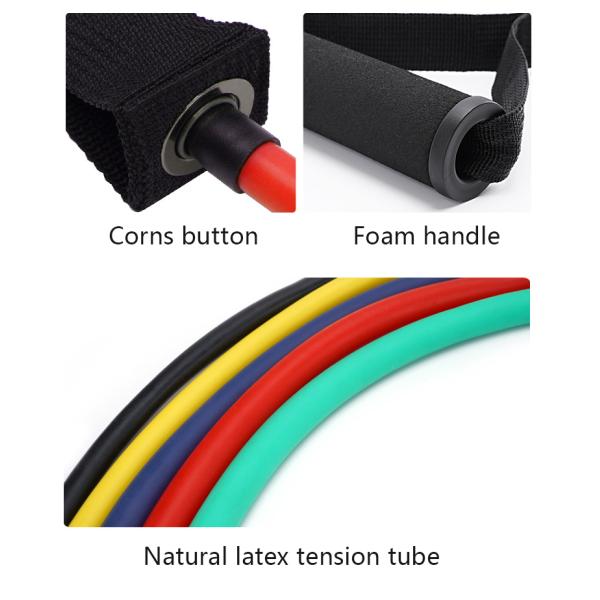 Hip Latex Exercise Resistance Bands Workout Elastic 1200mm