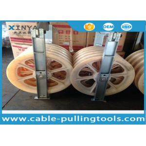 Large Diameter Bundled Conductor Pulley Power Line Stringing Equipment Block