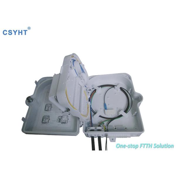 24SC Drop Cable FTTH Fiber Optic Terminal Box Wall Mounted Rainfall Resistant
