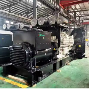 2500KVA SHX Natural Gas Generator Set With Power Engine Pipeline Gas Biogas Lpg