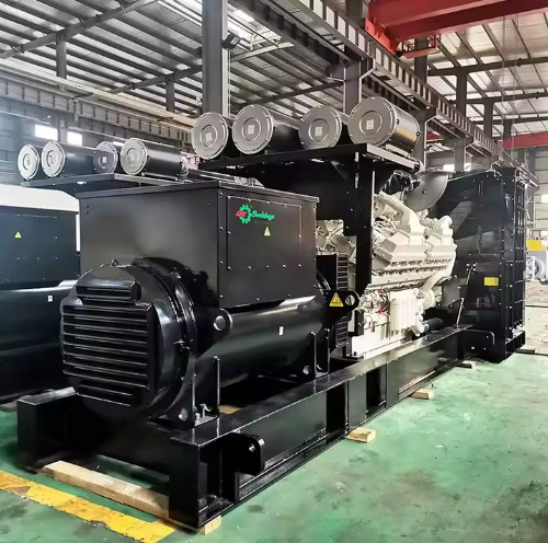 2500KVA SHX Natural Gas Generator Set With Power Engine Pipeline Gas Biogas Lpg