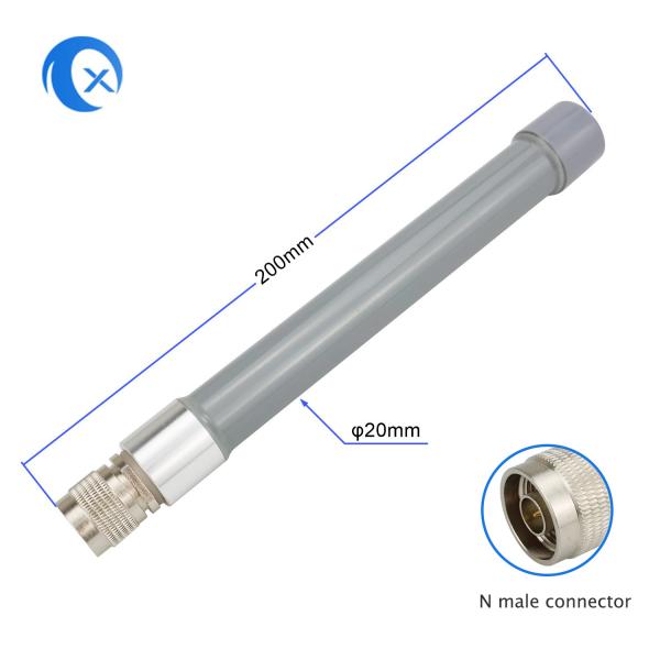 Quality Omnidirectional 5G 5dBi Fiberglass Antenna With N Male Connector wholesale