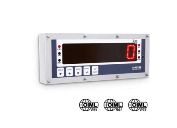 Quality waterproof Zeroing Large 6 Digit Display Weight Indicator / Repeater wholesale