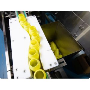 Robotic Bottle Unscrambler Machine LP-200EH Quick Bottle Size Switch 50-1000ml