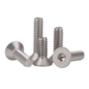China SS304 Hex Drive Flat Head Screw on sale