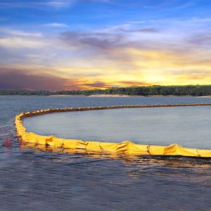 Solid PVC Floating Silt Curtain For Spill Control 15m 20m 25m