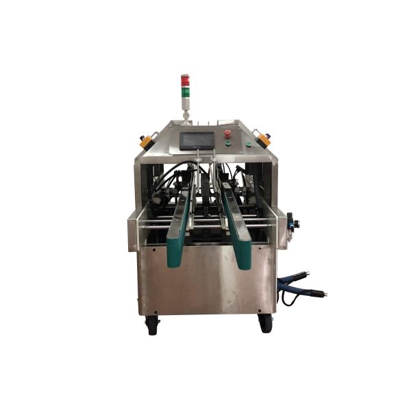 Quality Semi Automatic 3.2KW Stainless Steel Psa Glue Sealing Machine For Makeup Boxes wholesale