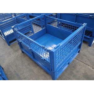 Metal Turnover Collapsible Pallet Cage Stillage Crates Heavy Load 2000kg
