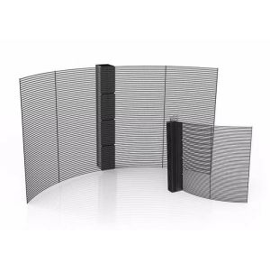 P3.91 P7.81 P15.6 Full color curved transparent LED display screen SMD1921 500