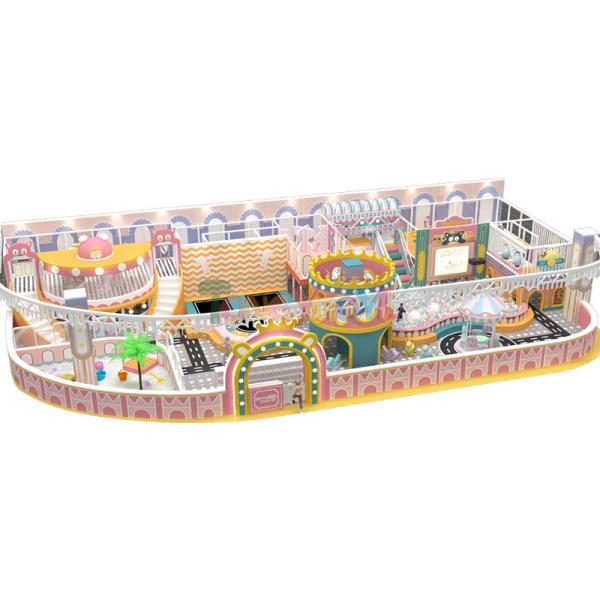 Safety Soft Play Theme Equipment Indoor Playground Fine Workmanship Indoor