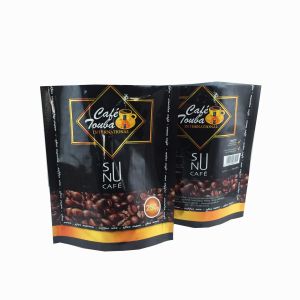 Custom Printing 500g standup foil lined coffee bag packaging