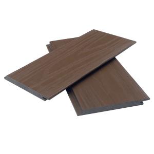 Cheap Robust Waterproof WPC Partition Panels Wall Cladding Brushed Sanded Surface for sale