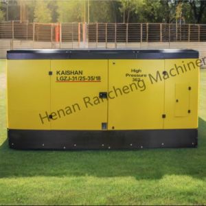 25bar 1107cfm Diesel Screw Air Compressor For Water Well With 400hp Yuchai
