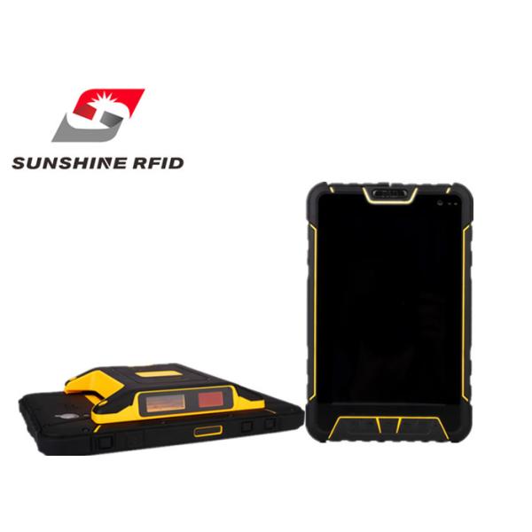 IP67 Android Tablet RFID Reader , Handheld RFID Reader Android With Fingerprint