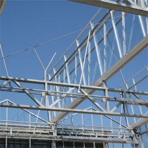 Customizable High Durability Multispan Greenhouse Rain Resistant