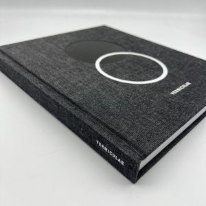 China Cloth Cover Arts Literature Book With Embossing And White Ink on sale