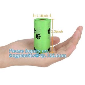 Biodegradable Compostable Scented High Quality HDPE Plastic Baby Nappy Sacks