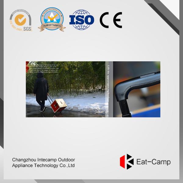 EATCAMP Outdoor Kitchen Products With Double Gas Stoves 7.4 Kg - 40 L - 3 KW * 2 For Party