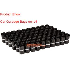 Car Garbage bags on roll, Colored Dustbin Bin Liners, Trash Bag Roll, Garbage