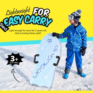 Experience Comfort and Durability with All Mountain Snow Sled Durable XPE Foam