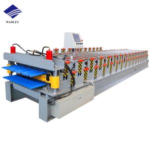 Three Layer Corrugated Roof Tile Roll Forming Machine 24 Gauge 0.3 - 0.8mm