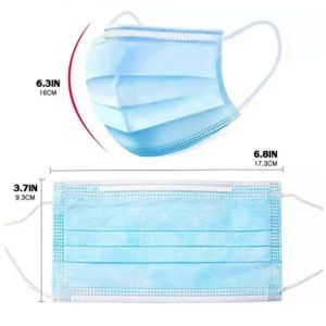 Earloop Style Skin Friendly Adjustable Disposable Medical Face Mask