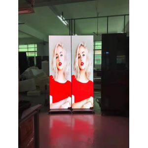 CE 240V Poster Indoor LED Screen Hire Die Casting Aluminum IP40 Grade
