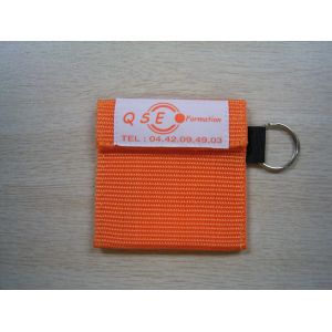 Saferlife CE cpr manikin face shield mask cpr life keychain kit