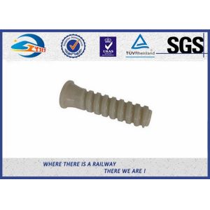 SDU35 HDPE Dowel Plastic And Rubber Part Used In W14 Rail Fastening System