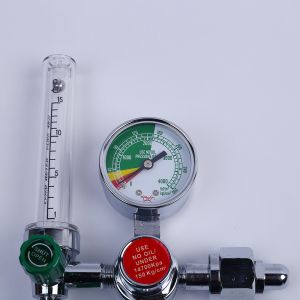 Medical Oxygen Gas Flow Meter with High Pressure and Safety Reducing Valve
