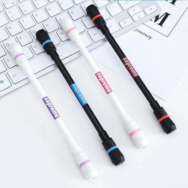 2022 Multi-Function Office Writing Pen Ballpoint Class Spinning Plastic Gift