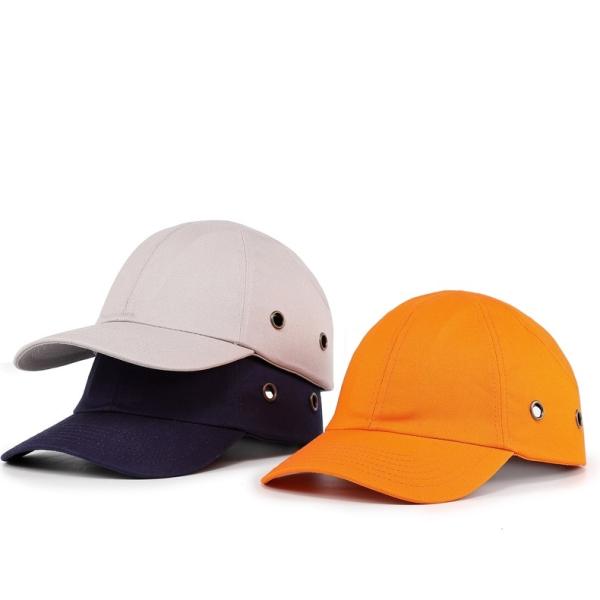 Custom 7cm Visor Safety Bump Cap With Cotton Polyester