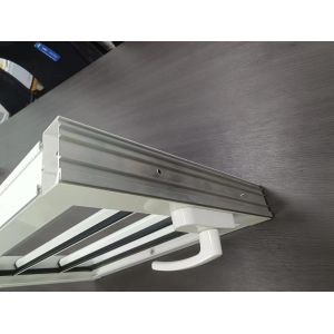 Modern Adjustable Louver Glass Window Customizable Aluminum Alloy Frame Window