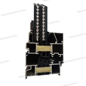 Contracted Design High Quality Kitchen Dampproof Aluminum Alloy Profile Tempered