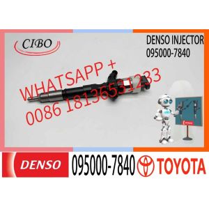 Fuel Injector 095000-7840 23670-39305 for Toyota Truck Excavator 1KD-FTV Engine