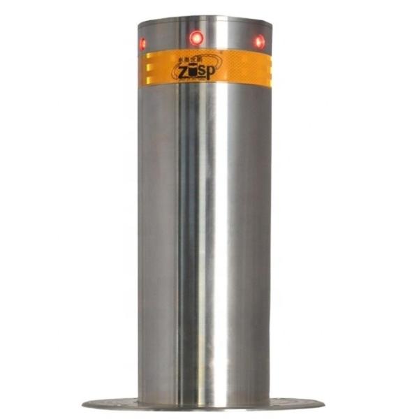 Anti Crashed Customizable Automatic Bollards For Driveways Removable Steel