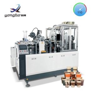 Cheap High Speed 2-9oz Paper Cup Forming Machine 100-110pcs/Min Production with 6.5kw Fully Automatic Paper Cup Making Machine for sale