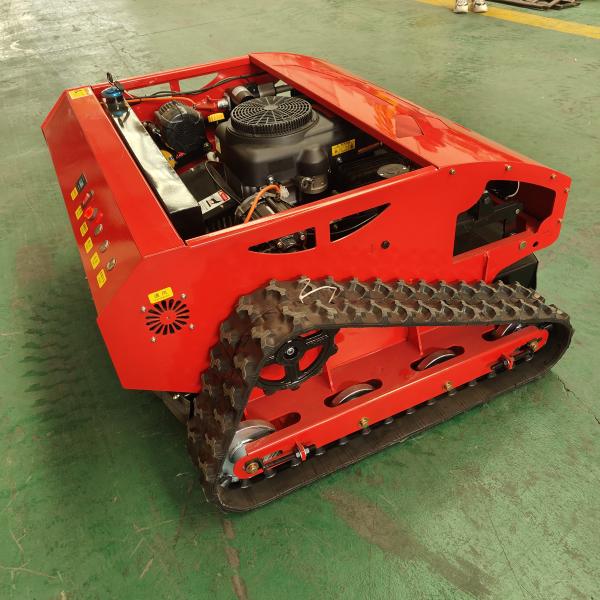 Remote Control Lawn Mower , Robotic Lawn Mower Four Wheel Drive