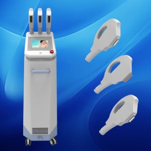 Three handle 1800w professional hair removal elight ipl rf laser