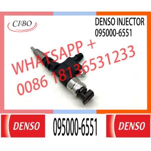 Diesel inyector common rail fuel injector 23670-E0190 23670-78140 095000-6550