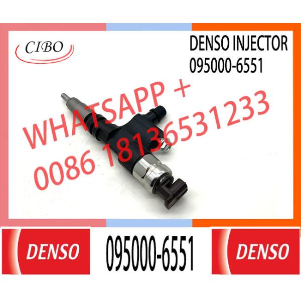 Quality Diesel inyector common rail fuel injector 23670-E0190 23670-78140 095000-6550 095000-6551 For HINO N04C-TY DUTRO 4.0D wholesale