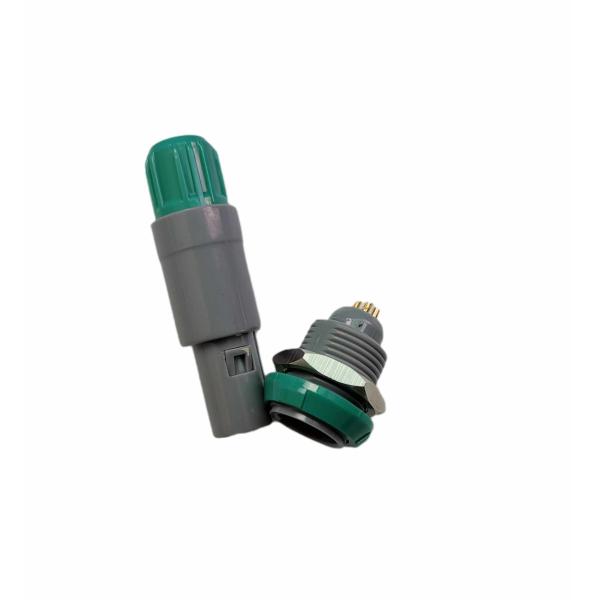 Quality ROHS Green Multicore Plastic Push Pull Connector 14 Pin Circular Type wholesale
