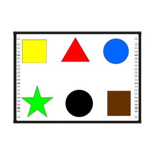 120 Inch Interactive Projector Board Aluminum Alloy Frame For Meeting