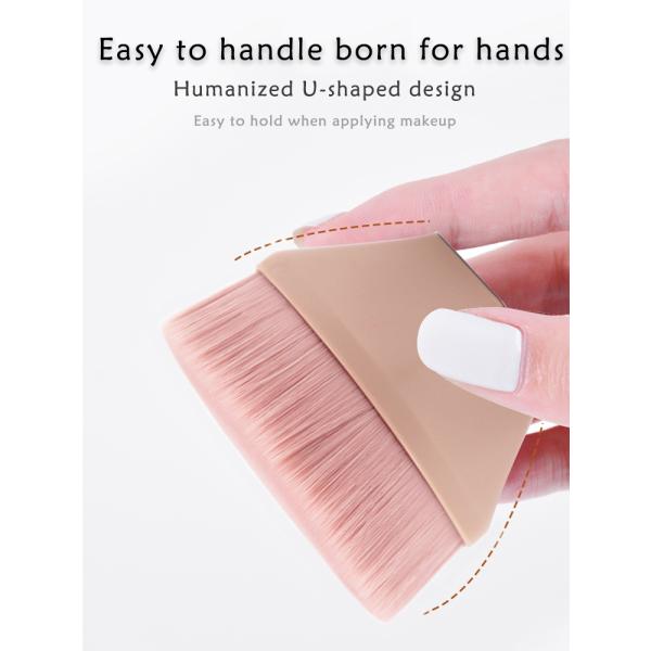 Three Dimensional ISO9001 Diamond Canister Makeup Brush 6*4.2cm