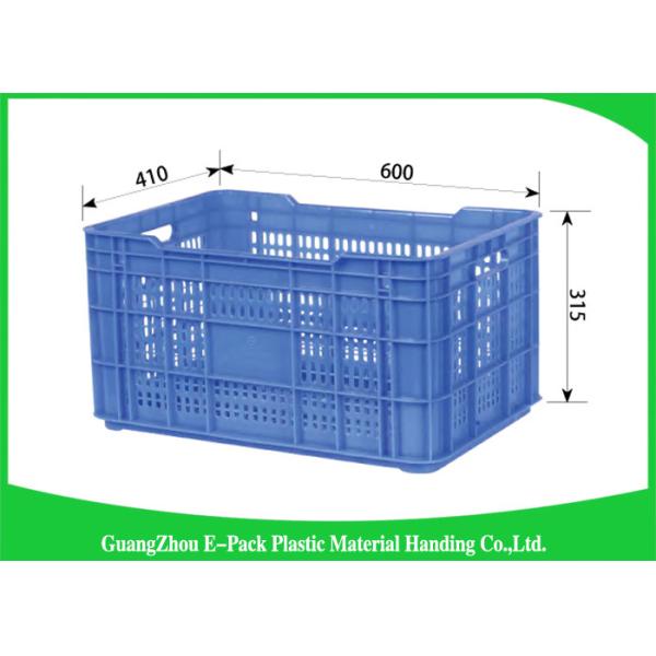 Economic Stackable Storage Containers , Household Plastic Stacking Crates