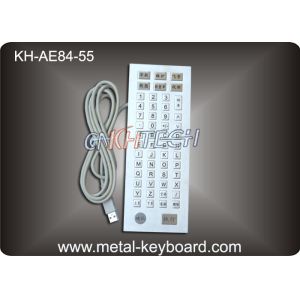55 Keys Industrial Metal Keyboard Anti Vandal With Customized Layout